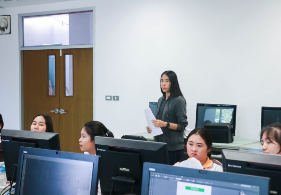 ภาพกิจกรรม โปรแกรมวิชาสาธารณสุขศาสตร์ จัดอบรมการผลิตนวัตกรรมทางสุขภาพด้วยคอมพิวเตอร์