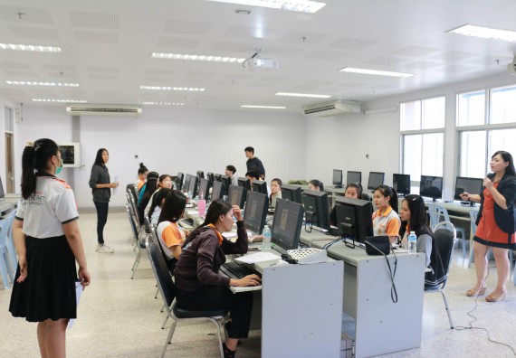 ภาพกิจกรรม โปรแกรมวิชาสาธารณสุขศาสตร์ จัดอบรมการผลิตนวัตกรรมทางสุขภาพด้วยคอมพิวเตอร์