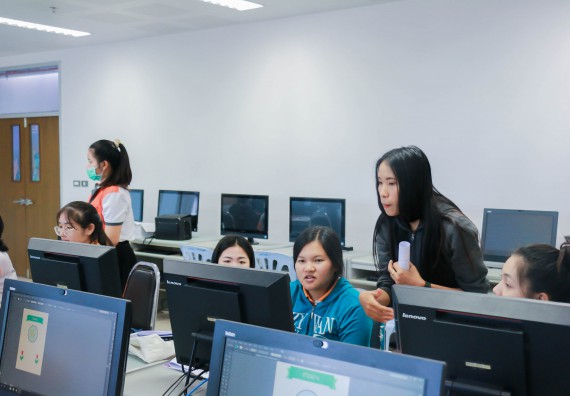 ภาพกิจกรรม โปรแกรมวิชาสาธารณสุขศาสตร์ จัดอบรมการผลิตนวัตกรรมทางสุขภาพด้วยคอมพิวเตอร์