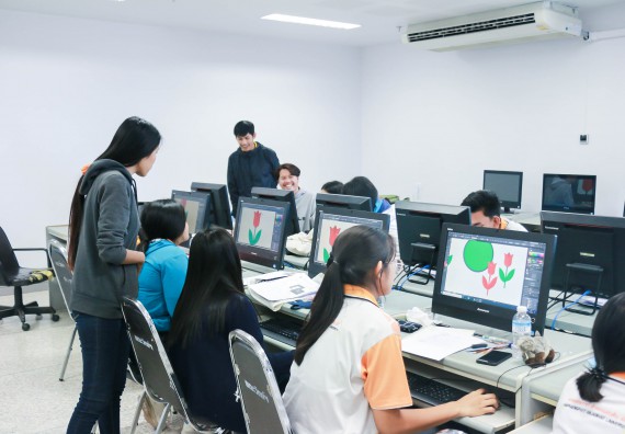 ภาพกิจกรรม โปรแกรมวิชาสาธารณสุขศาสตร์ จัดอบรมการผลิตนวัตกรรมทางสุขภาพด้วยคอมพิวเตอร์