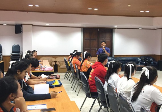 ภาพกิจกรรม โปรแกรมวิชาสาธารณสุขศาสตร์ จัดอบรม การพัฒนาด้านภาษาและการสื่อสารภาษาพม่า