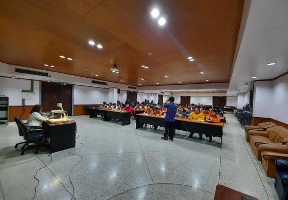 ภาพกิจกรรม โปรแกรมวิชาสาธารณสุขศาสตร์ จัดอบรม การพัฒนาด้านภาษาและการสื่อสารภาษาพม่า