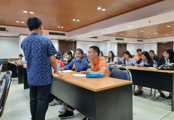 ภาพกิจกรรม โปรแกรมวิชาสาธารณสุขศาสตร์ จัดอบรม การพัฒนาด้านภาษาและการสื่อสารภาษาพม่า