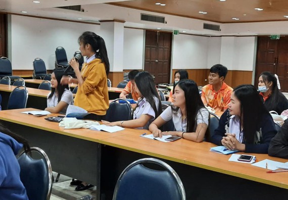 ภาพกิจกรรม โปรแกรมวิชาสาธารณสุขศาสตร์ จัดอบรม การพัฒนาด้านภาษาและการสื่อสารภาษาพม่า