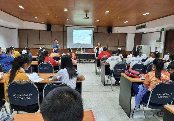 ภาพกิจกรรม โปรแกรมวิชาสาธารณสุขศาสตร์ จัดอบรม การพัฒนาด้านภาษาและการสื่อสารภาษาพม่า