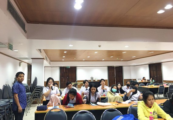 ภาพกิจกรรม โปรแกรมวิชาสาธารณสุขศาสตร์ จัดอบรม การพัฒนาด้านภาษาและการสื่อสารภาษาพม่า