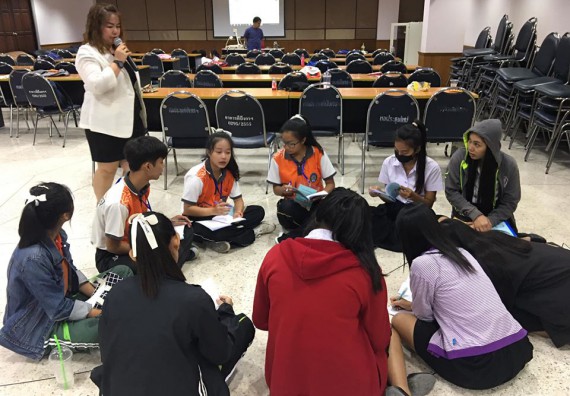 ภาพกิจกรรม โปรแกรมวิชาสาธารณสุขศาสตร์ จัดอบรม การพัฒนาด้านภาษาและการสื่อสารภาษาพม่า