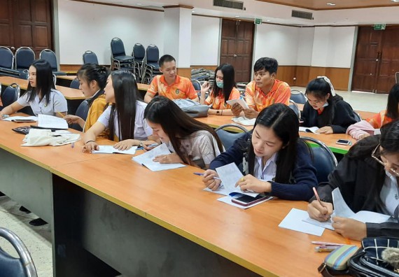 ภาพกิจกรรม โปรแกรมวิชาสาธารณสุขศาสตร์ จัดอบรม การพัฒนาด้านภาษาและการสื่อสารภาษาพม่า