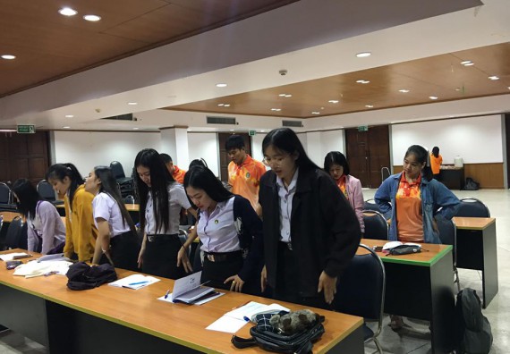 ภาพกิจกรรม โปรแกรมวิชาสาธารณสุขศาสตร์ จัดอบรม การพัฒนาด้านภาษาและการสื่อสารภาษาพม่า