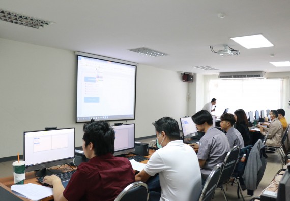 ภาพกิจกรรม คณะวิทยาศาสตร์และเทคโนโลยี จัดทดสอบฝีมือแรงงานตามมาตรฐานกรมพัฒนาฝีมือแรงงาน