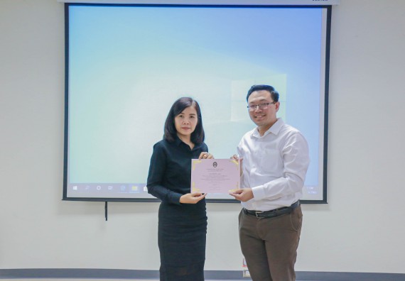 ภาพกิจกรรม คณะวิทยาศาสตร์และเทคโนโลยี จัดทดสอบฝีมือแรงงานตามมาตรฐานกรมพัฒนาฝีมือแรงงาน