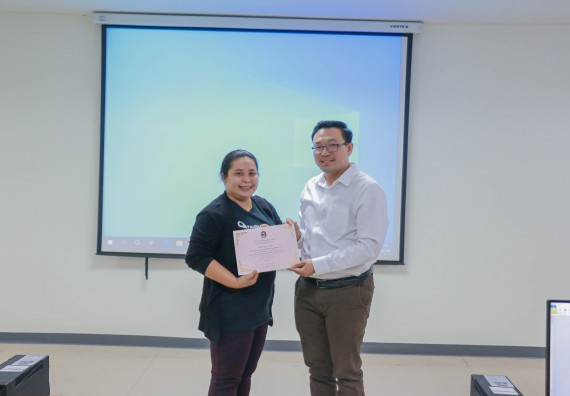 ภาพกิจกรรม คณะวิทยาศาสตร์และเทคโนโลยี จัดทดสอบฝีมือแรงงานตามมาตรฐานกรมพัฒนาฝีมือแรงงาน