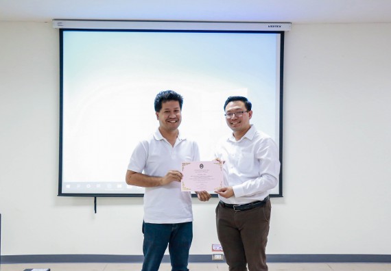 ภาพกิจกรรม คณะวิทยาศาสตร์และเทคโนโลยี จัดทดสอบฝีมือแรงงานตามมาตรฐานกรมพัฒนาฝีมือแรงงาน