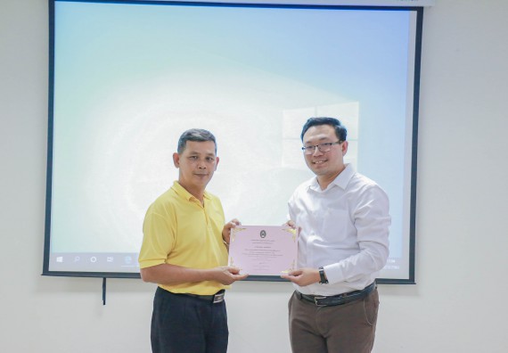 ภาพกิจกรรม คณะวิทยาศาสตร์และเทคโนโลยี จัดทดสอบฝีมือแรงงานตามมาตรฐานกรมพัฒนาฝีมือแรงงาน