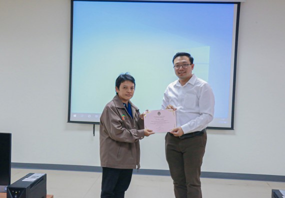 ภาพกิจกรรม คณะวิทยาศาสตร์และเทคโนโลยี จัดทดสอบฝีมือแรงงานตามมาตรฐานกรมพัฒนาฝีมือแรงงาน