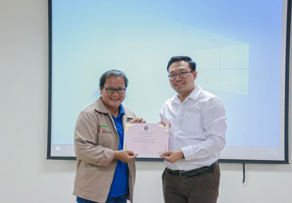 ภาพกิจกรรม คณะวิทยาศาสตร์และเทคโนโลยี จัดทดสอบฝีมือแรงงานตามมาตรฐานกรมพัฒนาฝีมือแรงงาน