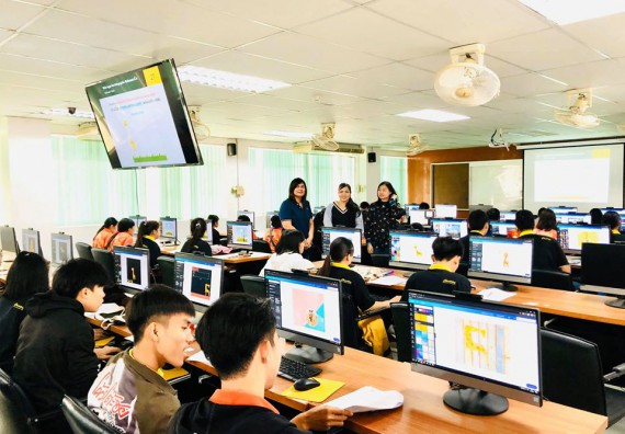 ภาพกิจกรรม โปรแกรมวิชาเคมี จัดโครงการส่งเสริมการจัดการเรียนการสอนในศตวรรษที่ 21 หลักสูตรครุศาสตรบัณฑิต สาขาวิชาเคมี