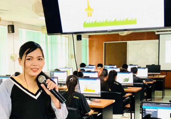 ภาพกิจกรรม โปรแกรมวิชาเคมี จัดโครงการส่งเสริมการจัดการเรียนการสอนในศตวรรษที่ 21 หลักสูตรครุศาสตรบัณฑิต สาขาวิชาเคมี