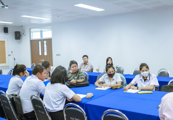 ภาพกิจกรรม ศูนย์ฝึกประสบการณ์วิชาชีพ คณะวิทยาศาสตร์และเทคโนโลยี จัดกิจกรรมสัมมนาก่อนฝึกประสบการณ์วิชาชีพ