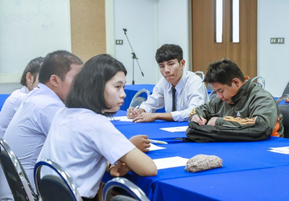 ภาพกิจกรรม ศูนย์ฝึกประสบการณ์วิชาชีพ คณะวิทยาศาสตร์และเทคโนโลยี จัดกิจกรรมสัมมนาก่อนฝึกประสบการณ์วิชาชีพ