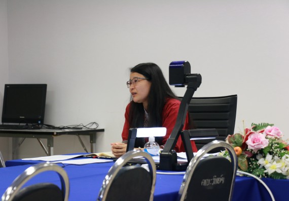 ภาพกิจกรรม คณะวิทยาศาสตร์และเทคโนโลยี จัดกิจกรรมการแลกเปลี่ยนเรียนรู้เรื่องการจัดการเรียนการสอนเพื่อเสริมสร้างคุณธรรมและจริยธรรมให้กับนักศึกษาคณะวิทยาศาสตร์และเทคโนโลยี