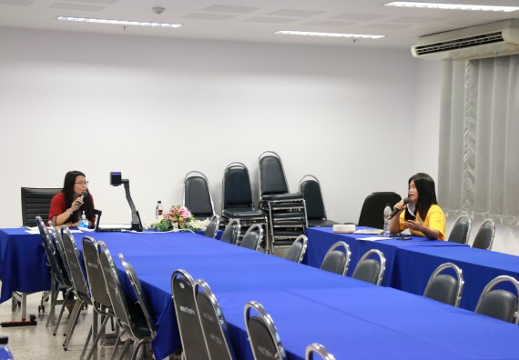 ภาพกิจกรรม คณะวิทยาศาสตร์และเทคโนโลยี จัดกิจกรรมการแลกเปลี่ยนเรียนรู้เรื่องการจัดการเรียนการสอนเพื่อเสริมสร้างคุณธรรมและจริยธรรมให้กับนักศึกษาคณะวิทยาศาสตร์และเทคโนโลยี