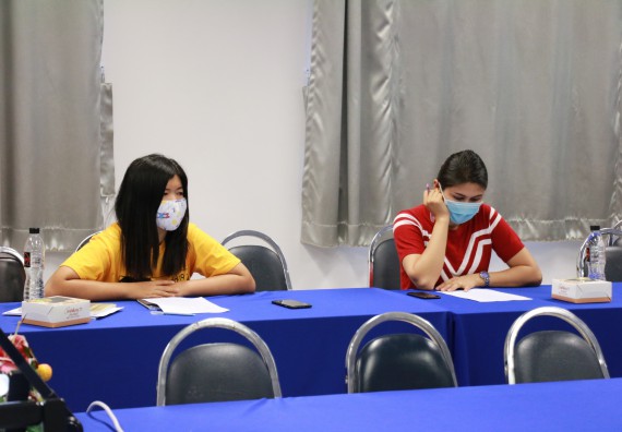 ภาพกิจกรรม คณะวิทยาศาสตร์และเทคโนโลยี จัดกิจกรรมการแลกเปลี่ยนเรียนรู้เรื่องการจัดการเรียนการสอนเพื่อเสริมสร้างคุณธรรมและจริยธรรมให้กับนักศึกษาคณะวิทยาศาสตร์และเทคโนโลยี