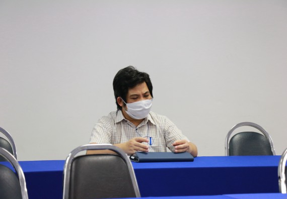 ภาพกิจกรรม คณะวิทยาศาสตร์และเทคโนโลยี จัดกิจกรรมการแลกเปลี่ยนเรียนรู้เรื่องการจัดการเรียนการสอนเพื่อเสริมสร้างคุณธรรมและจริยธรรมให้กับนักศึกษาคณะวิทยาศาสตร์และเทคโนโลยี