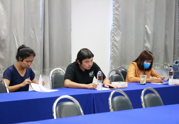 ภาพกิจกรรม คณะวิทยาศาสตร์และเทคโนโลยี จัดกิจกรรมการแลกเปลี่ยนเรียนรู้เรื่องการจัดการเรียนการสอนเพื่อเสริมสร้างคุณธรรมและจริยธรรมให้กับนักศึกษาคณะวิทยาศาสตร์และเทคโนโลยี