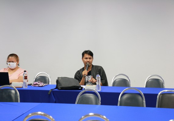 ภาพกิจกรรม คณะวิทยาศาสตร์และเทคโนโลยี จัดกิจกรรมการแลกเปลี่ยนเรียนรู้เรื่องการจัดการเรียนการสอนเพื่อเสริมสร้างคุณธรรมและจริยธรรมให้กับนักศึกษาคณะวิทยาศาสตร์และเทคโนโลยี