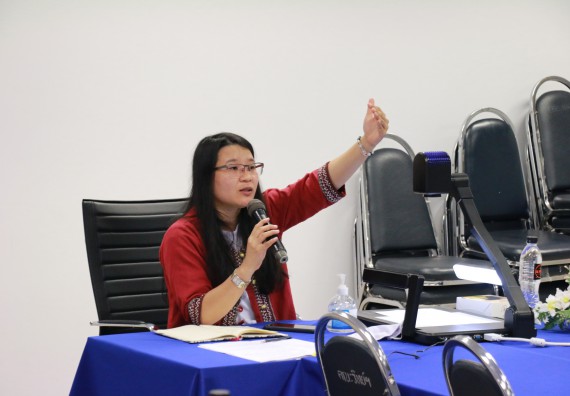 ภาพกิจกรรม คณะวิทยาศาสตร์และเทคโนโลยี จัดกิจกรรมการแลกเปลี่ยนเรียนรู้เรื่องการจัดการเรียนการสอนเพื่อเสริมสร้างคุณธรรมและจริยธรรมให้กับนักศึกษาคณะวิทยาศาสตร์และเทคโนโลยี