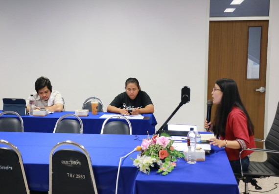 ภาพกิจกรรม คณะวิทยาศาสตร์และเทคโนโลยี จัดกิจกรรมการแลกเปลี่ยนเรียนรู้เรื่องการจัดการเรียนการสอนเพื่อเสริมสร้างคุณธรรมและจริยธรรมให้กับนักศึกษาคณะวิทยาศาสตร์และเทคโนโลยี