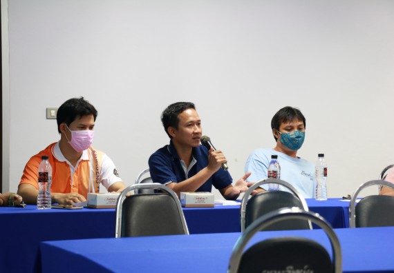 ภาพกิจกรรม คณะวิทยาศาสตร์และเทคโนโลยี จัดกิจกรรมการแลกเปลี่ยนเรียนรู้เรื่องการจัดการเรียนการสอนเพื่อเสริมสร้างคุณธรรมและจริยธรรมให้กับนักศึกษาคณะวิทยาศาสตร์และเทคโนโลยี