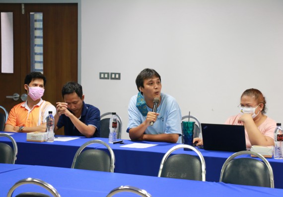 ภาพกิจกรรม คณะวิทยาศาสตร์และเทคโนโลยี จัดกิจกรรมการแลกเปลี่ยนเรียนรู้เรื่องการจัดการเรียนการสอนเพื่อเสริมสร้างคุณธรรมและจริยธรรมให้กับนักศึกษาคณะวิทยาศาสตร์และเทคโนโลยี