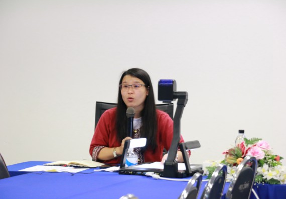 ภาพกิจกรรม คณะวิทยาศาสตร์และเทคโนโลยี จัดกิจกรรมการแลกเปลี่ยนเรียนรู้เรื่องการจัดการเรียนการสอนเพื่อเสริมสร้างคุณธรรมและจริยธรรมให้กับนักศึกษาคณะวิทยาศาสตร์และเทคโนโลยี