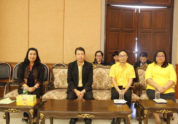 ภาพกิจกรรม คณะวิทยาศาสตร์และเทคโนโลยี เข้าร่วม โครงการวันเอดส์โลก