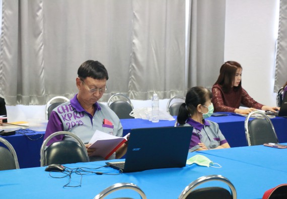 ภาพกิจกรรม หลักสูตรเคมี ค.บ. โปรแกรมวิชาเคมี จัดกิจกรรมตรวจประเมินคุณภาพภายในในรูปแบบการประเมินคุณภาพการศึกษาผ่านสื่ออิเล็กทรอนิกส์ ปีการศึกษา 2562 หลักสูตรเคมี ค.บ. (ออนไลน์)