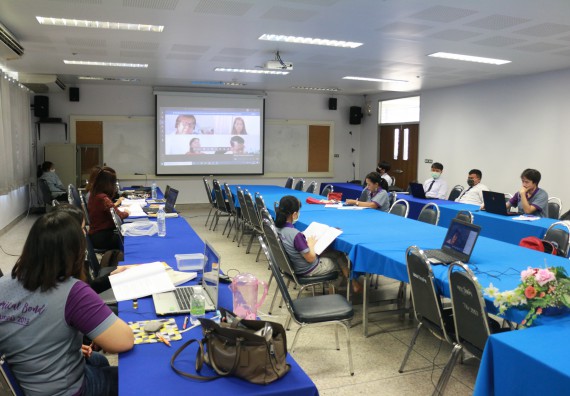 ภาพกิจกรรม หลักสูตรเคมี ค.บ. โปรแกรมวิชาเคมี จัดกิจกรรมตรวจประเมินคุณภาพภายในในรูปแบบการประเมินคุณภาพการศึกษาผ่านสื่ออิเล็กทรอนิกส์ ปีการศึกษา 2562 หลักสูตรเคมี ค.บ. (ออนไลน์)