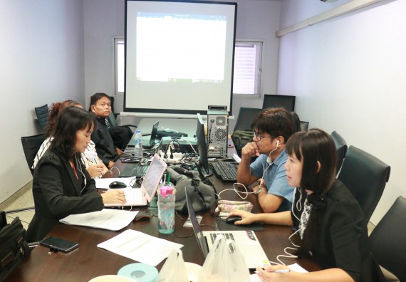 ภาพกิจกรรม หลักสูตรเทคโนโลยีสารสนเทศ จัดกิจกรรมตรวจประเมินคุณภาพภายในในรูปแบบการประเมินคุณภาพการศึกษาผ่านสื่ออิเล็กทรอนิกส์ ปีการศึกษา 2562 