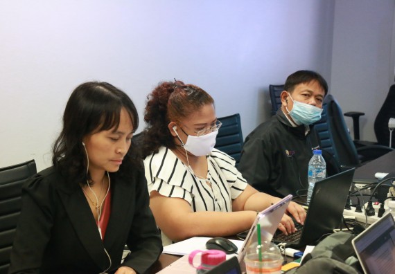 ภาพกิจกรรม หลักสูตรเทคโนโลยีสารสนเทศ จัดกิจกรรมตรวจประเมินคุณภาพภายในในรูปแบบการประเมินคุณภาพการศึกษาผ่านสื่ออิเล็กทรอนิกส์ ปีการศึกษา 2562 