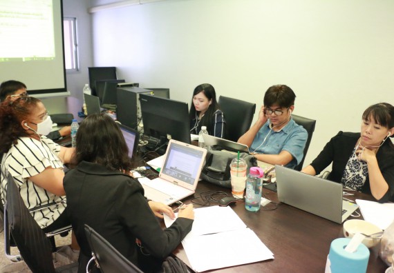 ภาพกิจกรรม หลักสูตรเทคโนโลยีสารสนเทศ จัดกิจกรรมตรวจประเมินคุณภาพภายในในรูปแบบการประเมินคุณภาพการศึกษาผ่านสื่ออิเล็กทรอนิกส์ ปีการศึกษา 2562 