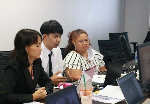 ภาพกิจกรรม หลักสูตรเทคโนโลยีสารสนเทศ จัดกิจกรรมตรวจประเมินคุณภาพภายในในรูปแบบการประเมินคุณภาพการศึกษาผ่านสื่ออิเล็กทรอนิกส์ ปีการศึกษา 2562 