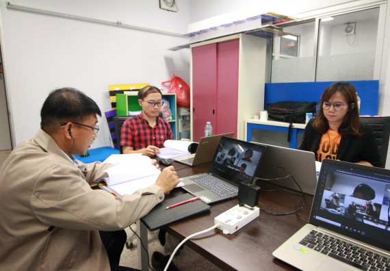 ภาพกิจกรรม โปรแกรมวิชาวิทยาการคอมพิวเตอร์ จัดกิจกรรมตรวจประเมินคุณภาพภายในในรูปแบบการประเมินคุณภาพการศึกษาผ่านสื่ออิเล็กทรอนิกส์ ปีการศึกษา 2562 หลักสูตรวิทยาการคอมพิวเตอร์