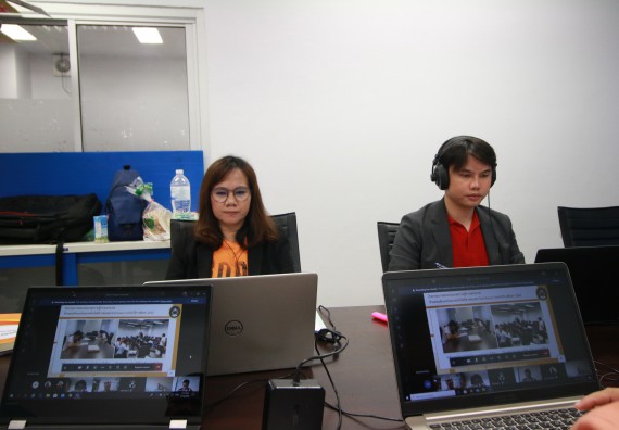 ภาพกิจกรรม โปรแกรมวิชาวิทยาการคอมพิวเตอร์ จัดกิจกรรมตรวจประเมินคุณภาพภายในในรูปแบบการประเมินคุณภาพการศึกษาผ่านสื่ออิเล็กทรอนิกส์ ปีการศึกษา 2562 หลักสูตรวิทยาการคอมพิวเตอร์