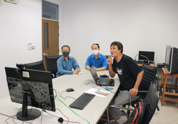 ภาพกิจกรรม โปรแกรมวิชาฟิสิกส์ จัดกิจกรรมตรวจประเมินคุณภาพภายในในรูปแบบการประเมินคุณภาพการศึกษาผ่านสื่ออิเล็กทรอนิกส์ ปีการศึกษา 2562 หลักสูตรฟิสิกส์