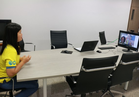 ภาพกิจกรรม โปรแกรมวิชาฟิสิกส์ จัดกิจกรรมตรวจประเมินคุณภาพภายในในรูปแบบการประเมินคุณภาพการศึกษาผ่านสื่ออิเล็กทรอนิกส์ ปีการศึกษา 2562 หลักสูตรฟิสิกส์