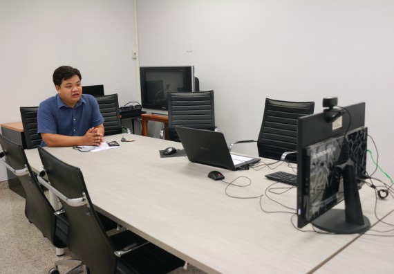 ภาพกิจกรรม โปรแกรมวิชาฟิสิกส์ จัดกิจกรรมตรวจประเมินคุณภาพภายในในรูปแบบการประเมินคุณภาพการศึกษาผ่านสื่ออิเล็กทรอนิกส์ ปีการศึกษา 2562 หลักสูตรฟิสิกส์