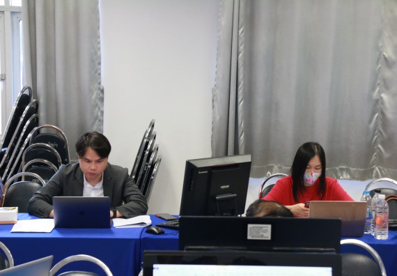 ภาพกิจกรรม คณะวิทยาศาสตร์และเทคโนโลยี จัดประชุมเพื่อยกร่างแผนกลยุทธ์ ประจำปี พ.ศ. 2561 – 2565 (ฉบับปรับปรุงปี 2564) และแผนปฏิบัติราชการประจำปีงบประมาณ พ.ศ. 2564 คณะวิทยาศาสตร์และเทคโนโลยี