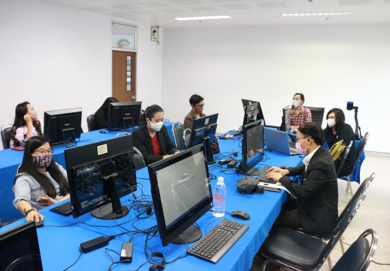 ภาพกิจกรรม คณะวิทยาศาสตร์และเทคโนโลยี จัดประชุมเพื่อยกร่างแผนกลยุทธ์ ประจำปี พ.ศ. 2561 – 2565 (ฉบับปรับปรุงปี 2564) และแผนปฏิบัติราชการประจำปีงบประมาณ พ.ศ. 2564 คณะวิทยาศาสตร์และเทคโนโลยี