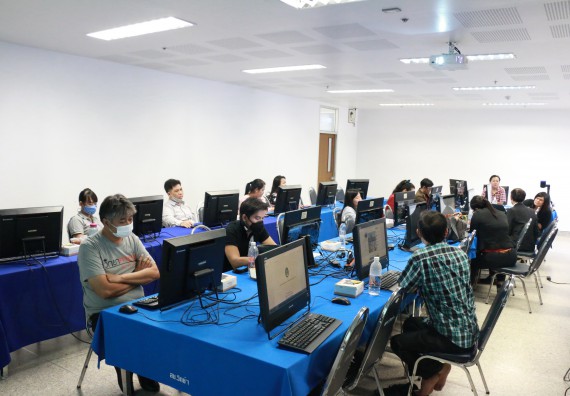 ภาพกิจกรรม คณะวิทยาศาสตร์และเทคโนโลยี จัดประชุมเพื่อยกร่างแผนกลยุทธ์ ประจำปี พ.ศ. 2561 – 2565 (ฉบับปรับปรุงปี 2564) และแผนปฏิบัติราชการประจำปีงบประมาณ พ.ศ. 2564 คณะวิทยาศาสตร์และเทคโนโลยี